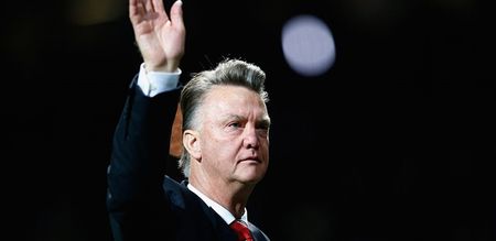 Half an hour into the game, everyone decides Van Gaal is sacked