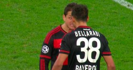 Chicharito almost came to blows with a teammate on Wednesday (Video)