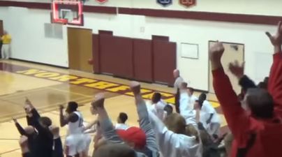 Incredible full-court shot gives high school basketball team a miraculous last-second win (Video)