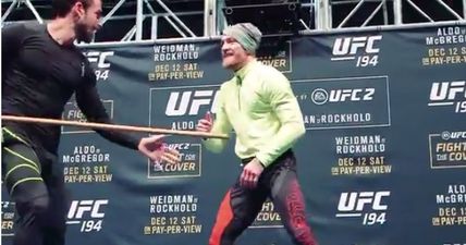 Watch Conor McGregor’s full open workout in front of the Las Vegas crowd