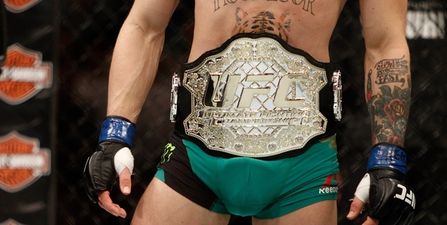 Defiant Conor McGregor says there’s ‘no way in hell’ he will vacate his belt