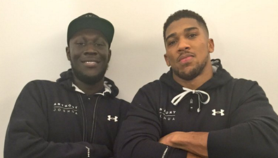 Anthony Joshua campaigns for his best pal Stormzy to get the Christmas No1 single