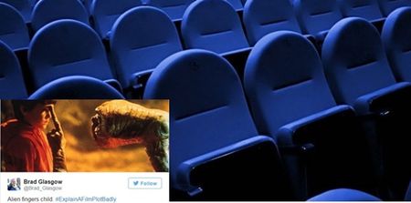 Twitter responded gloriously to the #ExplainAFilmPlotBadly trend