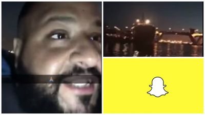 DJ Khaled got lost at sea on a late-night jet ski trip and Snapchatted the whole thing (Video)