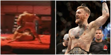 This is the 4-second Conor McGregor knock-out he executed with the exact same punch he KO’d Jose Aldo with (Video)