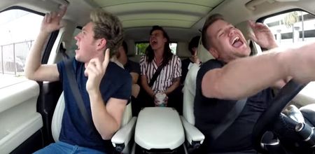 James Corden proves he’s the biggest One Direction fan in carpool karaoke video…