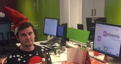 This is the best office Christmas prank you’ll see this year (Pics)