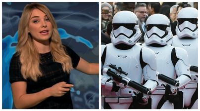 Weather presenter gets 12 Star Wars puns into her 40 second broadcast