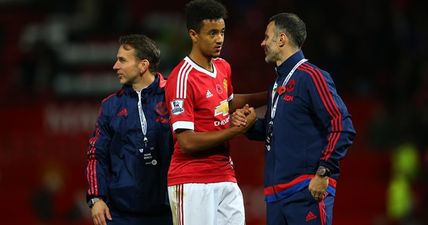 Man United youngster Cameron Borthwick-Jackson has broken an unusual club record