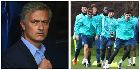 Jose Mourinho returned to say goodbye to his former players…but not everybody showed up