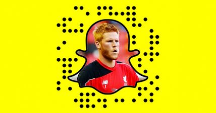 Pic: Liverpool’s pre-game Snapchat is more embarrassing than any nude selfie