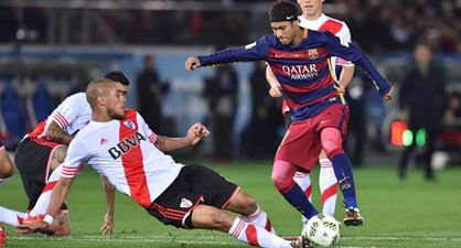 Neymar leaves River Plate defenders in his wake with dribbling exhibition (Video)