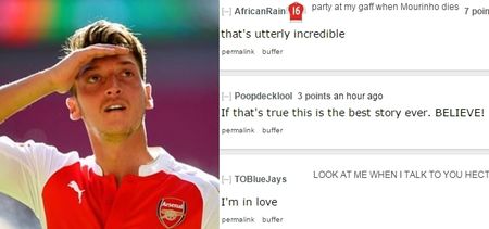 This girl had no idea that she asked two Arsenal stars to take a photo of her (Pic)