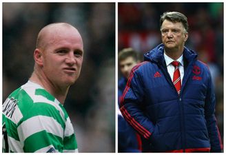 John Hartson saw the funny side to Louis van Gaal’s press conference rant