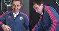 VIDEO: Gary Neville’s festive message to Valencia fans doesn’t go to plan as he sh*ts himself