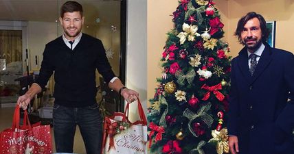 PICS: Footballers from around the world share their Christmas snaps