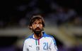 PIC: Andrea Pirlo gives us all a reason to hit the sales as he poses with Lionel Messi