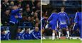 PICS: Chelsea’s pre-match warm-up routine was pretty bizarre…