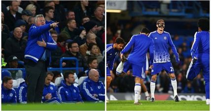 PICS: Chelsea’s pre-match warm-up routine was pretty bizarre…