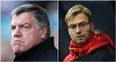 Sam Allardyce reaches peak Sam Allardyce with this comment about Jurgen Klopp