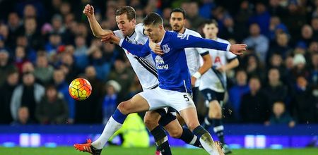 Everton fans were pretty upset with John Stones for actually trying to play football