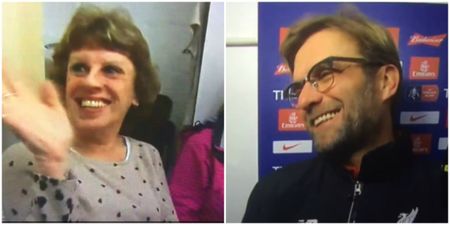 Jurgen Klopp does brilliant pre-match interview in Exeter tea room (Video)