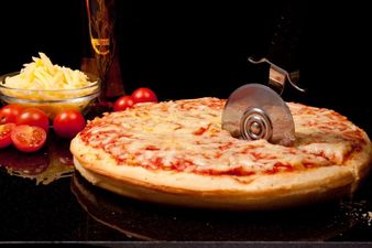 This scientific method of slicing a pizza will confuse and infuriate you (Pic)