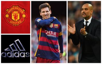 Adidas reportedly want Pep Guardiola and Lionel Messi at Manchester United