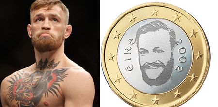 VIDEO: Conor McGregor is a little gutted he won’t be on the Irish €1 coin