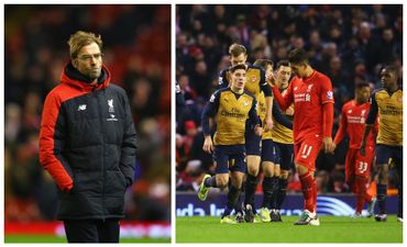 Half-time at Anfield and the internet is taking the p*ss out of Liverpool’s defending