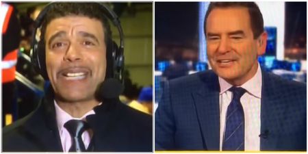 Chris Kamara baffled by half-time during Chelsea game… (Video)