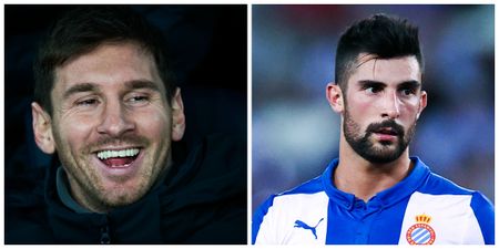 Lionel Messi had a brilliant comeback for Espanyol defender who mocked his height