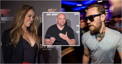 Dana White maintains Ronda Rousey is still bigger than Conor McGregor