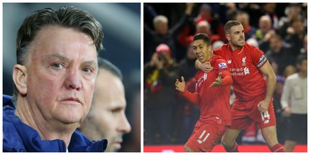 Louis van Gaal takes aim at Liverpool’s title drought