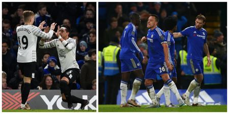 Twitter reacts to two stoppage time goals at Stamford Bridge