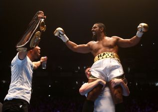 The best reaction as David Haye returns with a first-round knockout