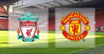 Liverpool vs Man United: Starting lineups confirmed