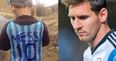 The world (and reportedly Lionel Messi) want to find impoverished child wearing plastic bag ‘Messi shirt’