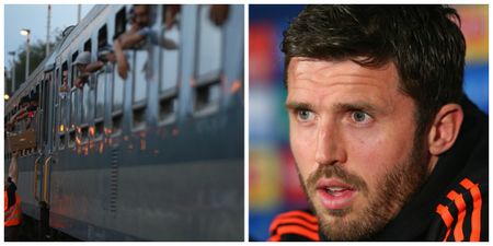 Football fans mercilessly troll Michael Carrick after he misses his train