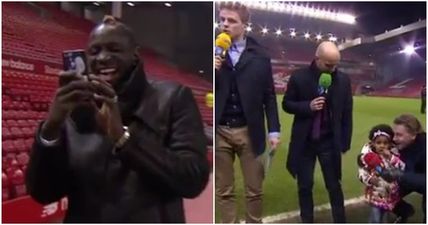 WATCH: Mamadou Sakho’s daughter gatecrashes the BT Sport post-match analysis