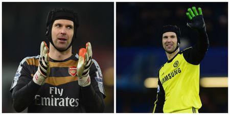 Petr Cech’s glove manufacturers make a rookie mistake