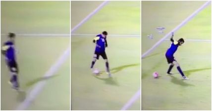 WATCH: As goalkeeping howlers go, we’re confident this is pretty unbeatable