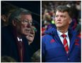 VIDEO: Sir Alex Ferguson appears to mouth “he’s gone” as the end nears for Louis van Gaal