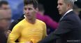 VIDEO: Classy Lionel Messi defies security guards to give this emotional pitch invader his shirt