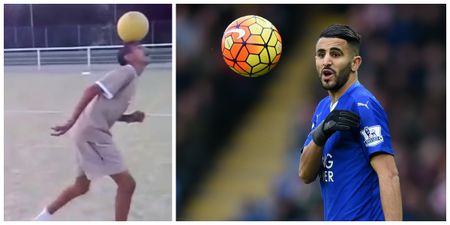 VIDEO: A 17-year-old Riyad Mahrez shows off his silky skills