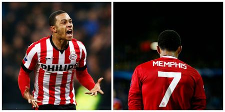 VIDEO: Memphis Depay returned to PSV and got an almighty reception from fans