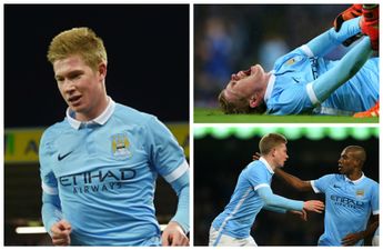 A blow for Man City as Kevin De Bruyne’s injuries appear worse than first thought