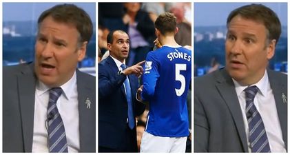 Watch Paul Merson’s hilarious and angry rant about Roberto Martinez and John Stones