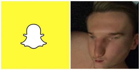 PICS: Man plays REALLY cruel prank on his mother using the new Snapchat filters