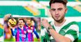 Celtic’s new loan star says playing like Lionel Messi “comes naturally to me”